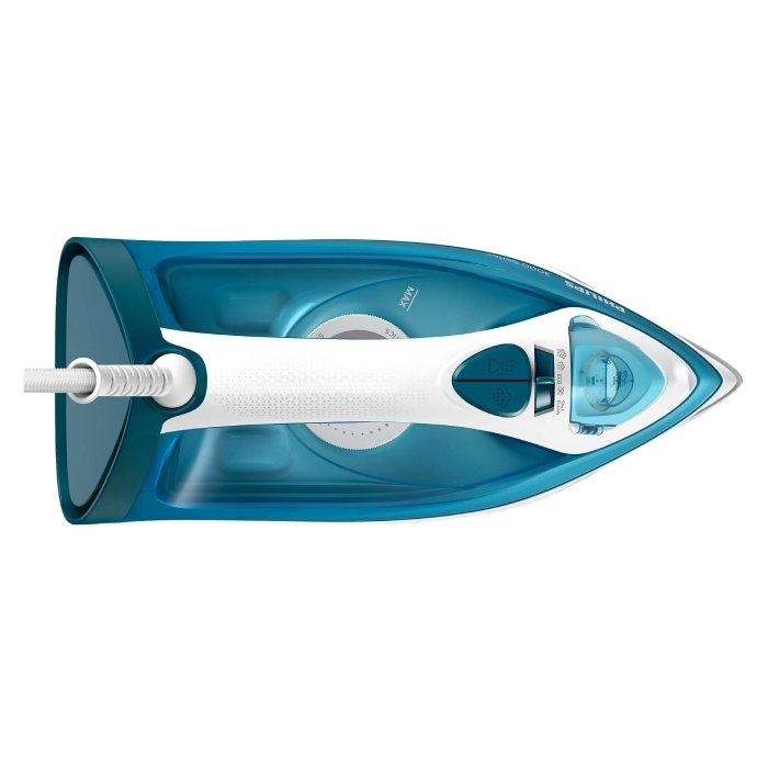 Philips Series 3000 Steam Iron, 2100W, 300ml, DST3011/26 - White / Blue