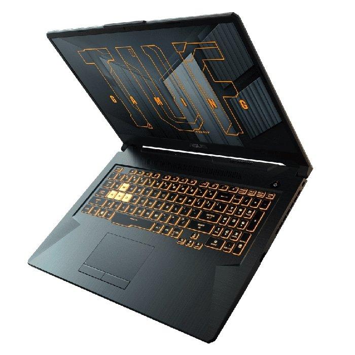 Asus TUF Gaming F17 (2021), Intel Core i7, Nvidia Geforce RTX 3060 6GB, RAM 16GB, SSD 1TB, 17.3" FHD 144Hz Gaming Laptop - Eclipse Gray (FX706HM-HX004T)