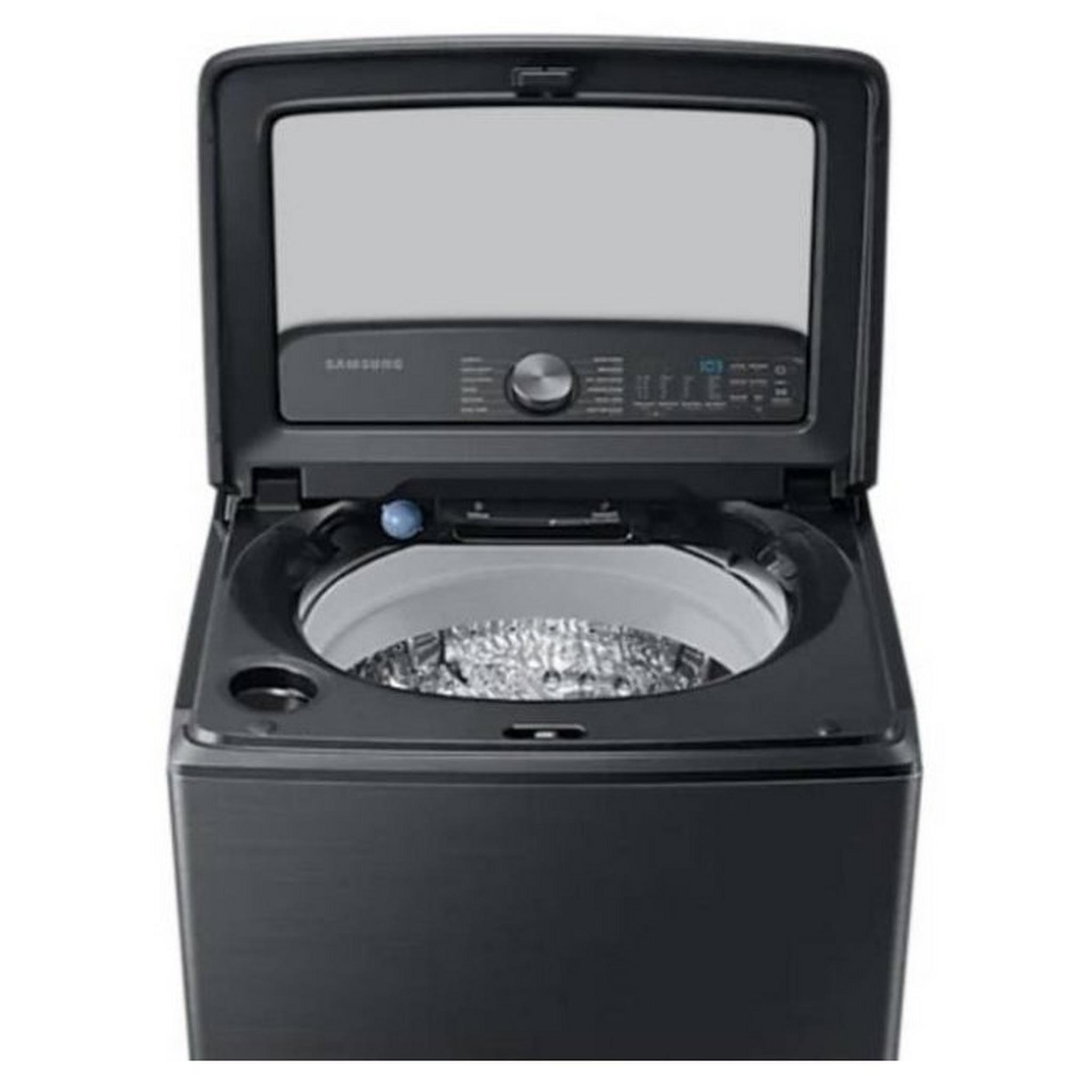 Samsung Washer Top Load 21 Kg (WA21A8376GV) Black
