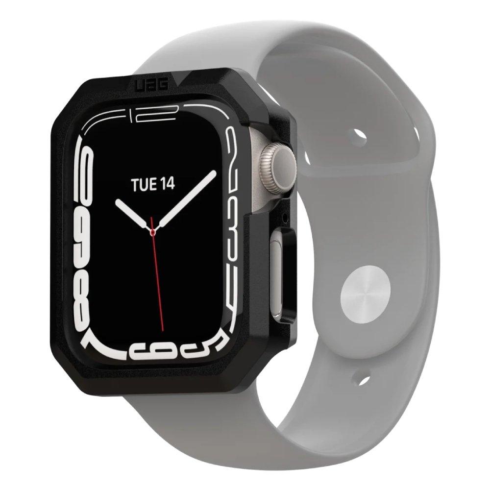 Buy Uag scout apple watch series 7 45mm case - black in Kuwait