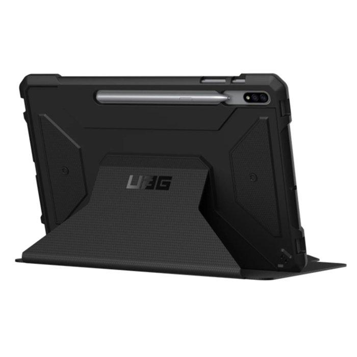 Buy Uag metropolis samsung galaxy tab s8 plus 12. 4" case with stand - black in Kuwait