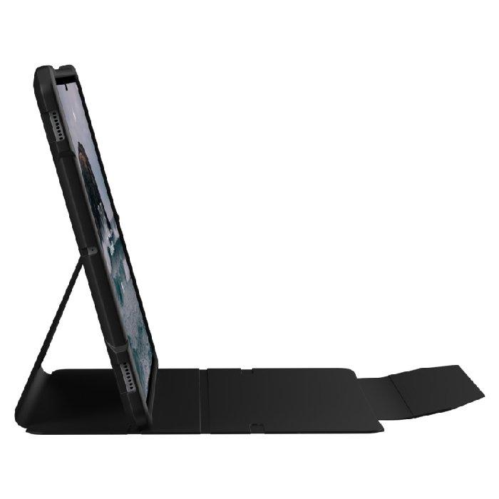 غطاء الحماية ميتروبوليس لتابلت سامسونج جلاكسي اس 8 بلس 12.4  بوصة مع ستاند من يو أيه جي - أسود