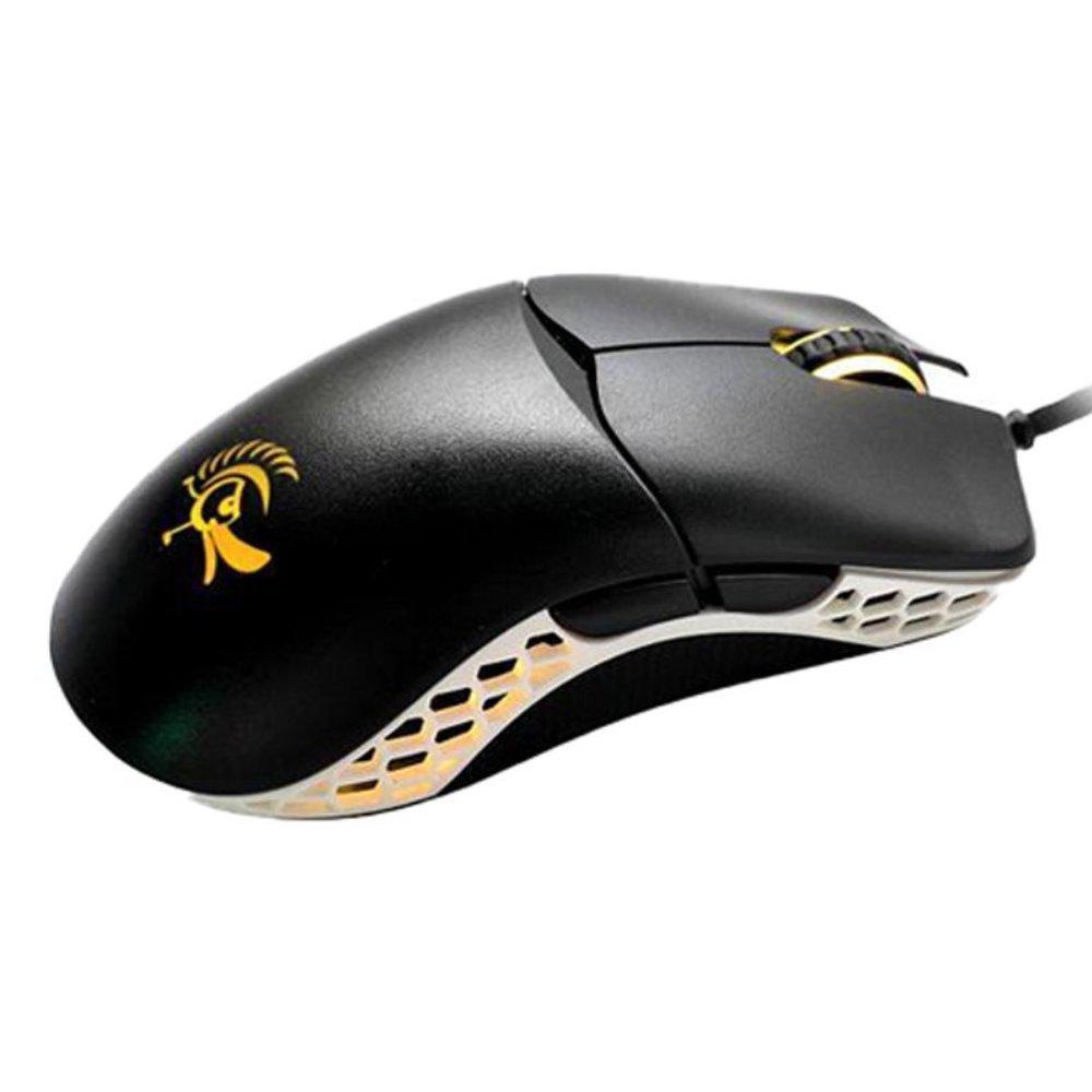 Ducky Feather RGB Huano Gaming Mouse - Black / White