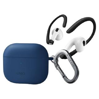 Buy Uniq nexo silicone airpods 3 case with ear hooks - blue in Kuwait