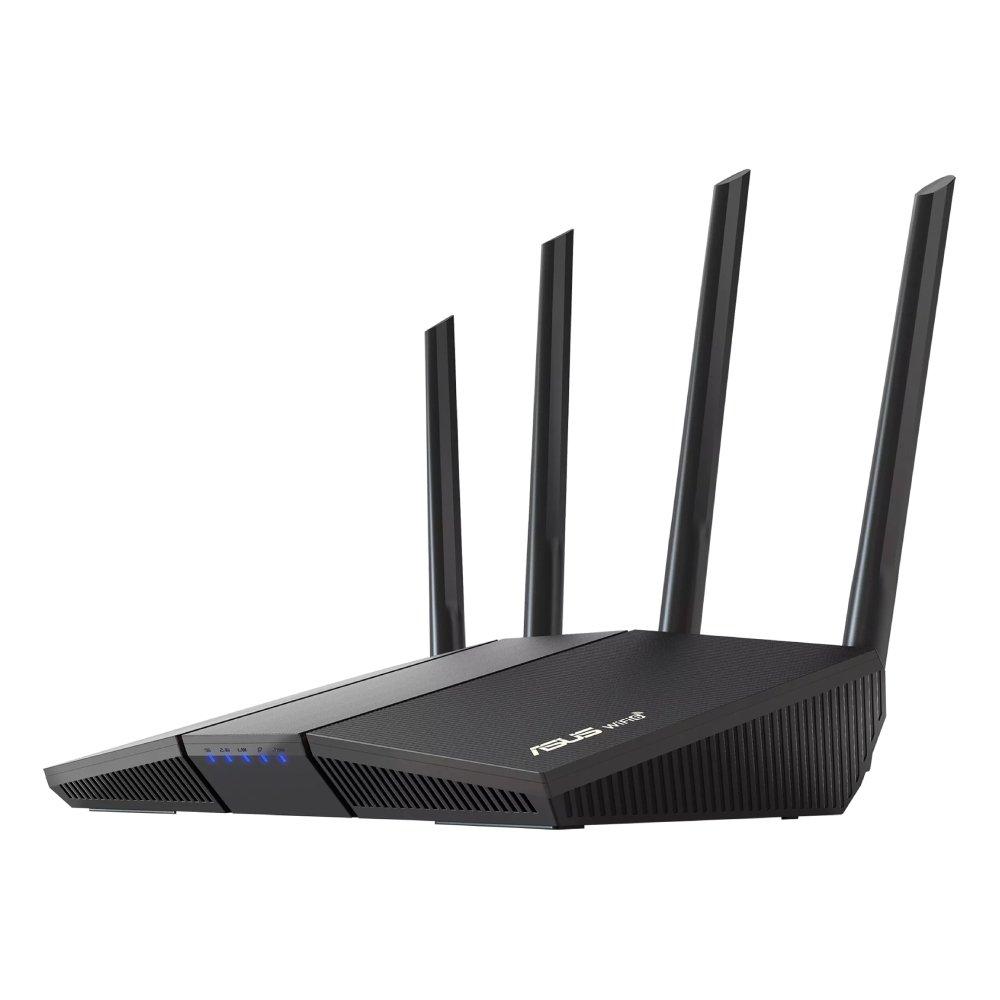 Asus Wi-Fi 6 Router, Wireless AX, Dual-band, RT-AX55 - Black