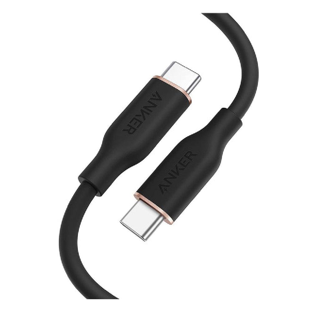 Anker PowerLine III Flow 100W USB-C to USB-C 3ft Cable - Black