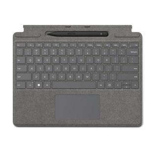 Buy Microsoft surface pro signature keyboard with pen - platinum in Kuwait