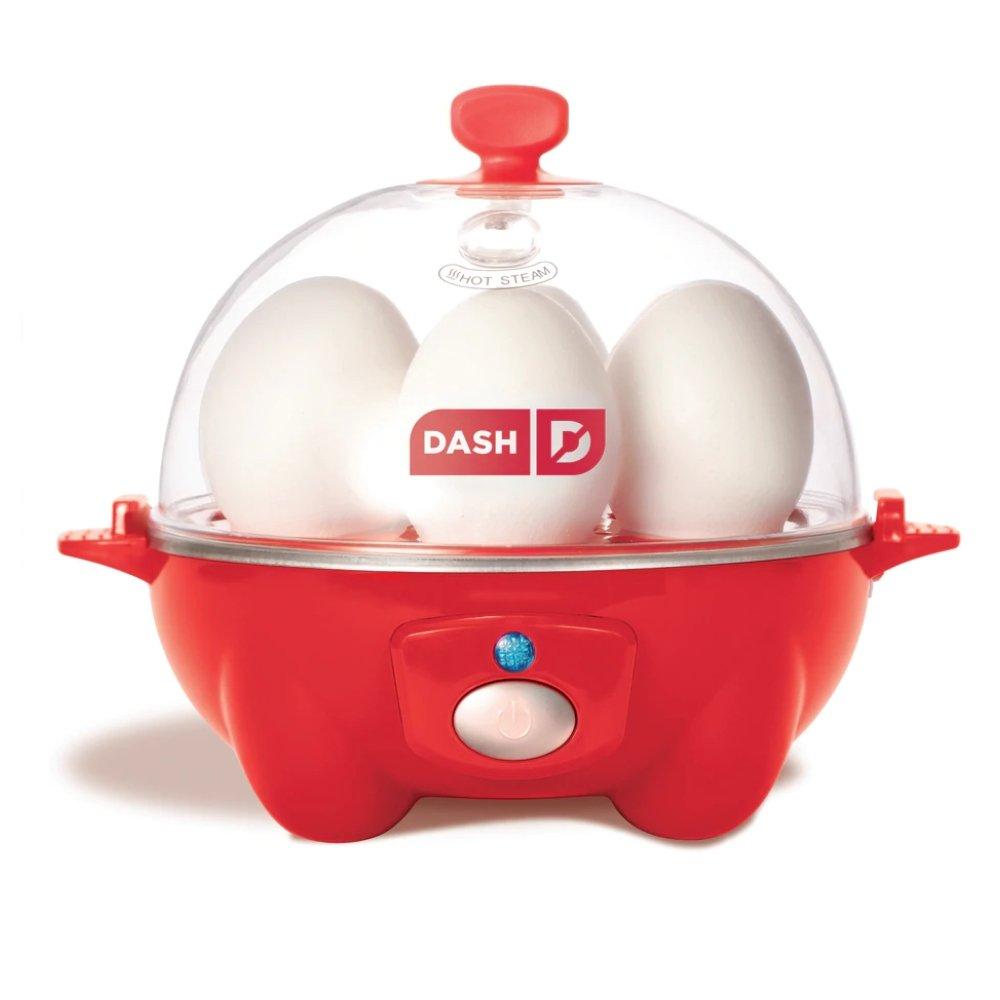 اشتري جهاز سلق البيض بقوة 360 واط من داش، dec005rd - أحمر في الكويت