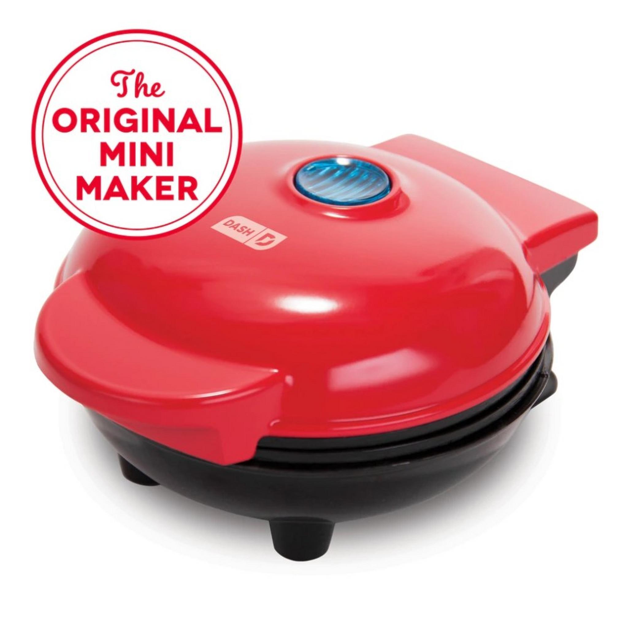 Dash Mini Waffle Maker 350W (DMW001RD) - Red