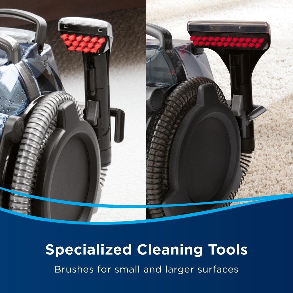 BISSELL | SpotClean PRO portable Carpet Cleaner, 750W, Dual Tank System, Black (1558E)