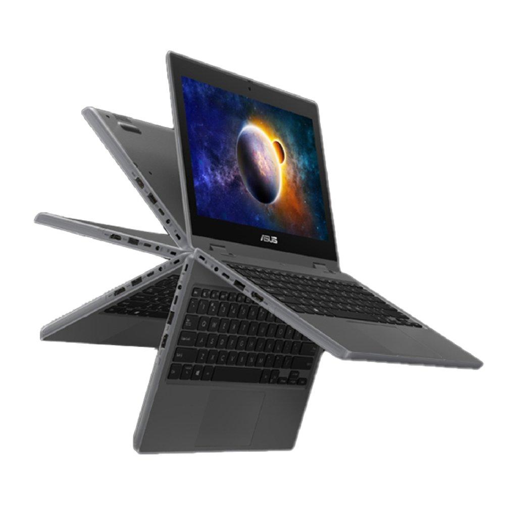 لابتوب فليب BR1100F انتل سيليرون ان4500، رام 4 جيجابايت، 128 جيجابايت، 11.6 بوصة من اسوس - رمادي