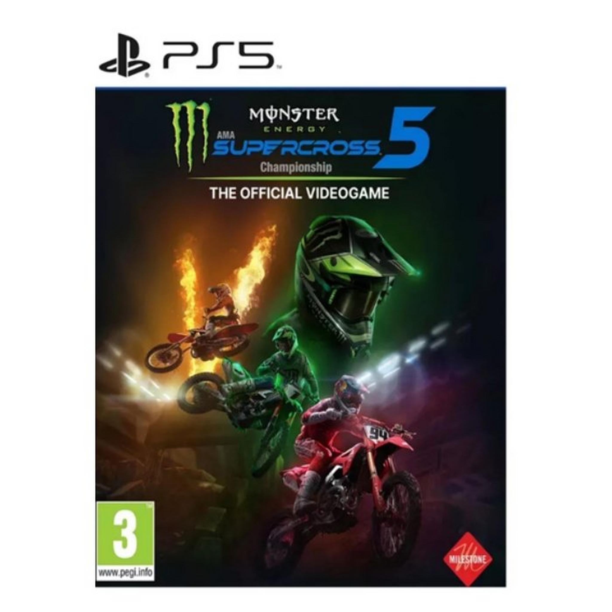 Monster Energy Supercross 5 - PS5 Game