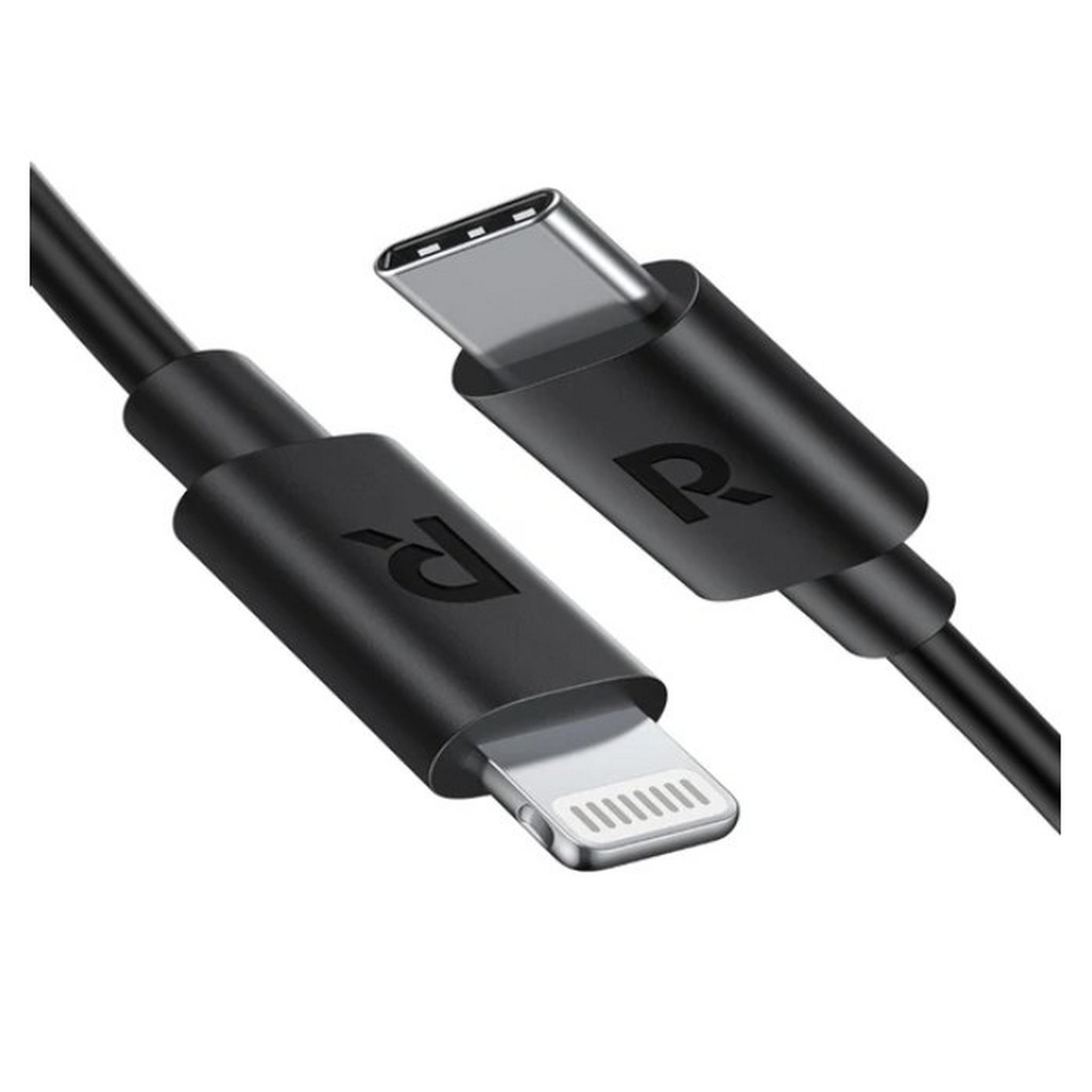 RAVPower Type-C to Lightning Cable 1m - Black