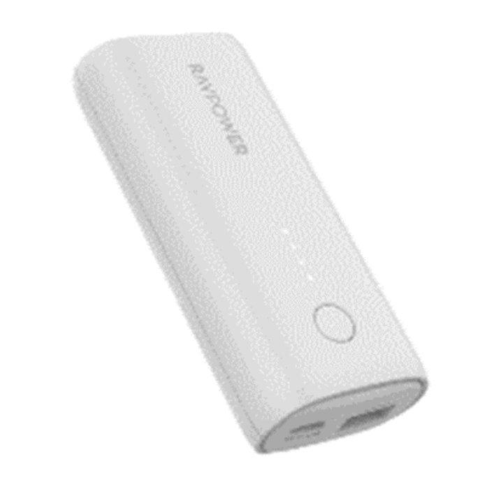 RAVPower iSmart 6700mAh Portable Power Bank - White
