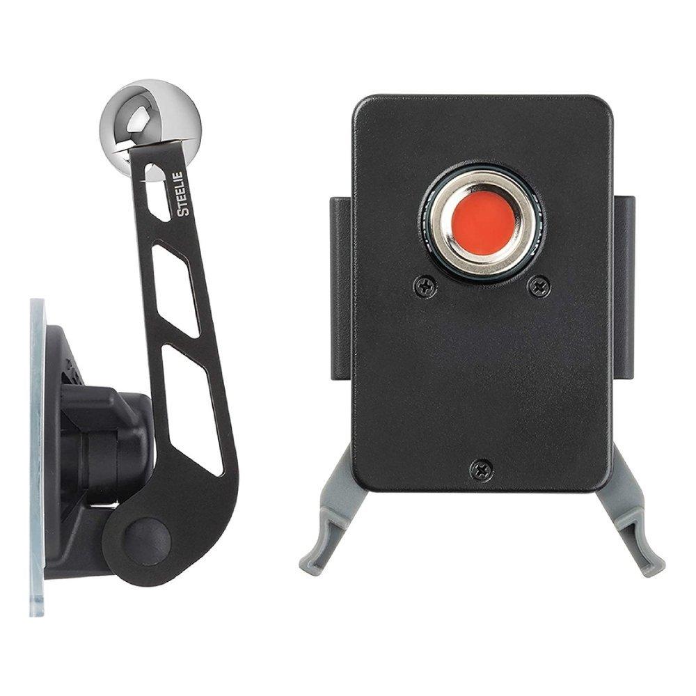 طقم حامل الهاتف نيتيز ستيل على الزجاج الأمامي بالضغط