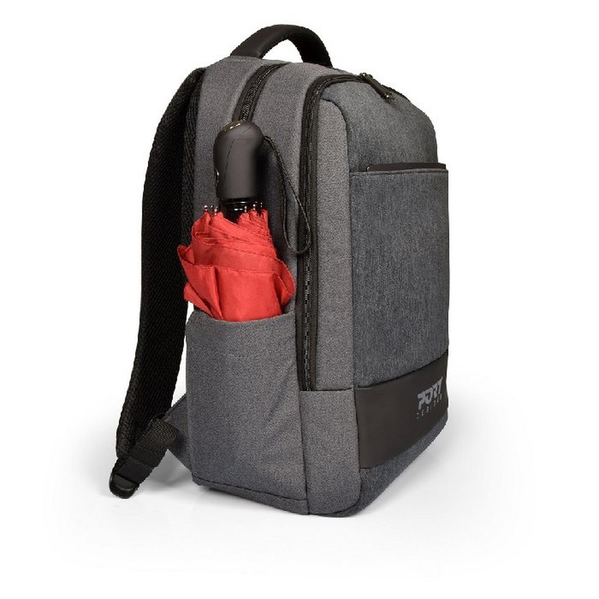 Port Boston laptop Backpack 13-14 inch, 135067 - GREY