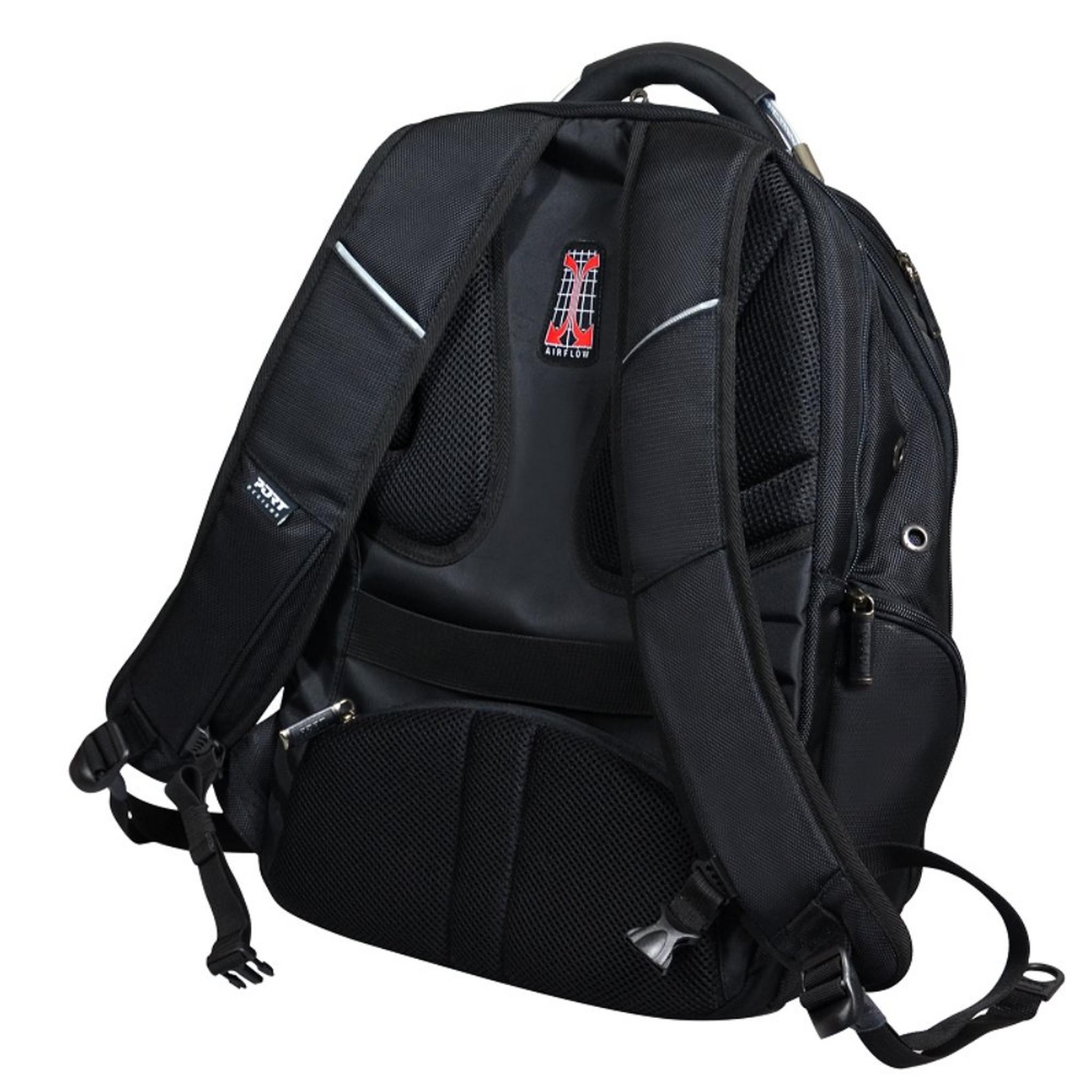 Port Designs Melbourne Backpack for laptop 15.6 | Black