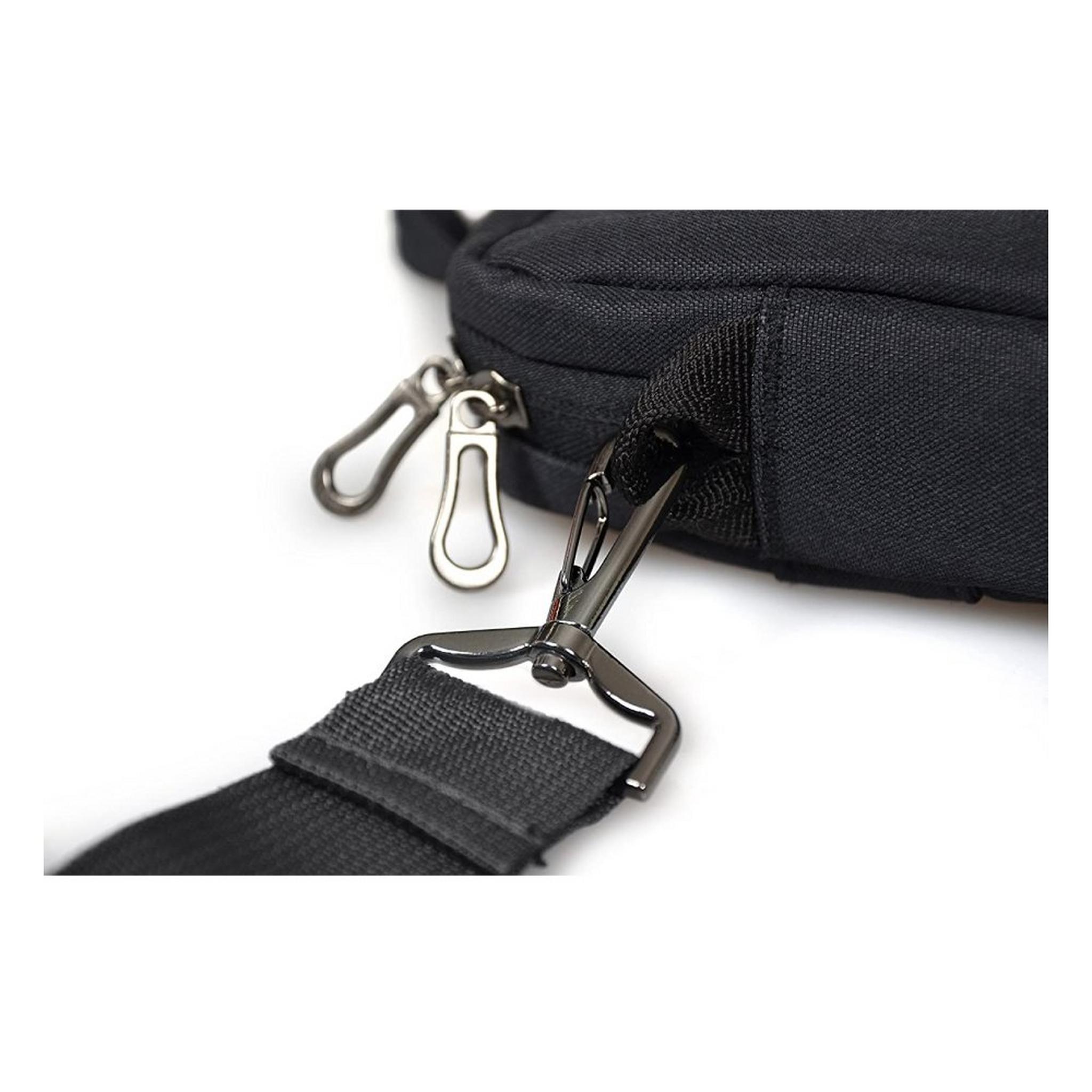حقيبة لابتوب محمول من بورت ديزاينز مقاس 15.6 بوصة | أسود