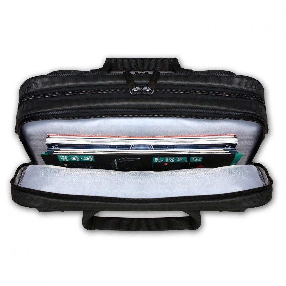 حقيبة لابتوب محمول وحقيبة ظهر بورت ديزاينز مانهاتن كومبو 15.6 بوصة | أسود