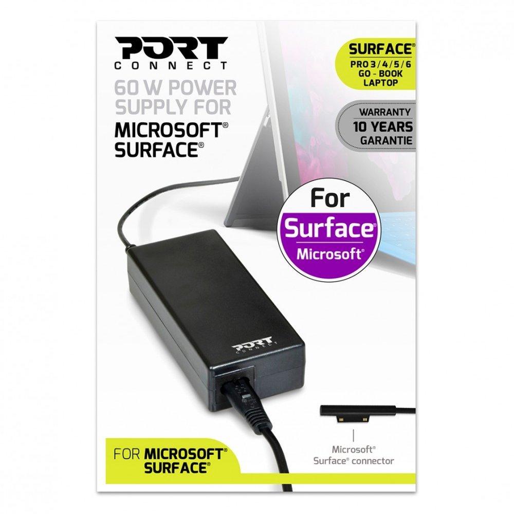 Port Designs Power Supply For Microsoft Surface 60W