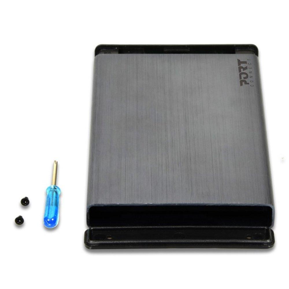 PORT HDD & SSD External Enclosure SATA Type-C 2.5 inch