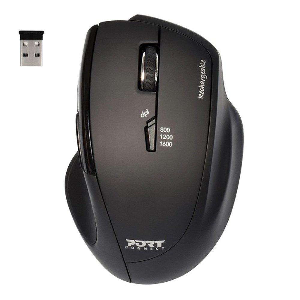 Port Designs Mouse Rechargeable Wireless Pro