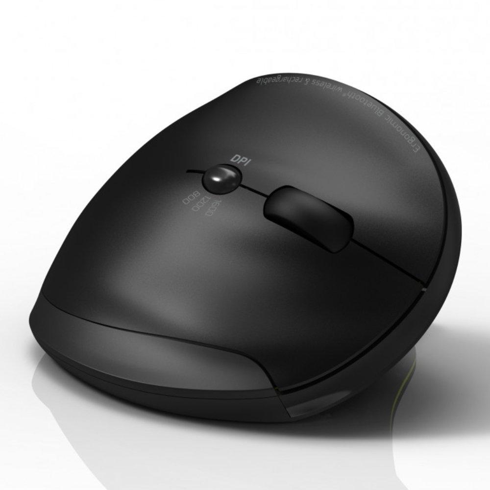 Port Mouse Ergonomic Rechargeable - Black (900706-BT)