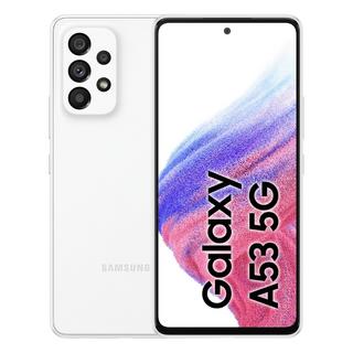 Buy Samsung galaxy a53 256gb 5g phone - white in Saudi Arabia