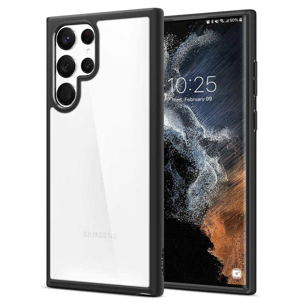 Spigen Samsung Galaxy S22 Ultra 5G Case Hybird Black Price in Kuwait