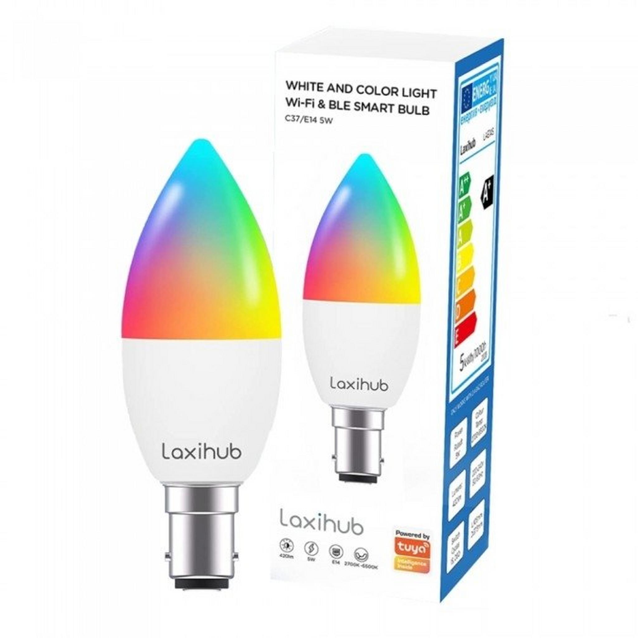 Laxihub WI-Fi & Bluetooth Smart LED Candle Bulb - (Pack of 2)