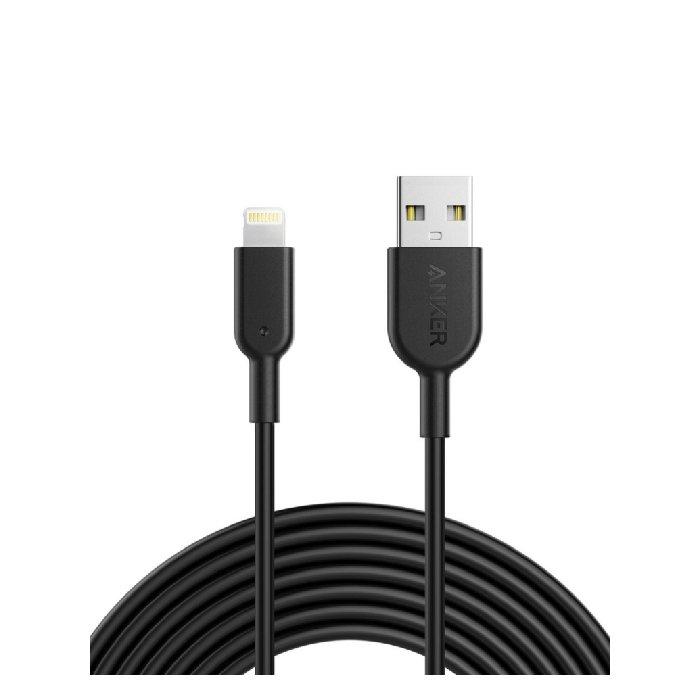 Anker Powerline II USB-A to Lightning 10 ft Cable - Black