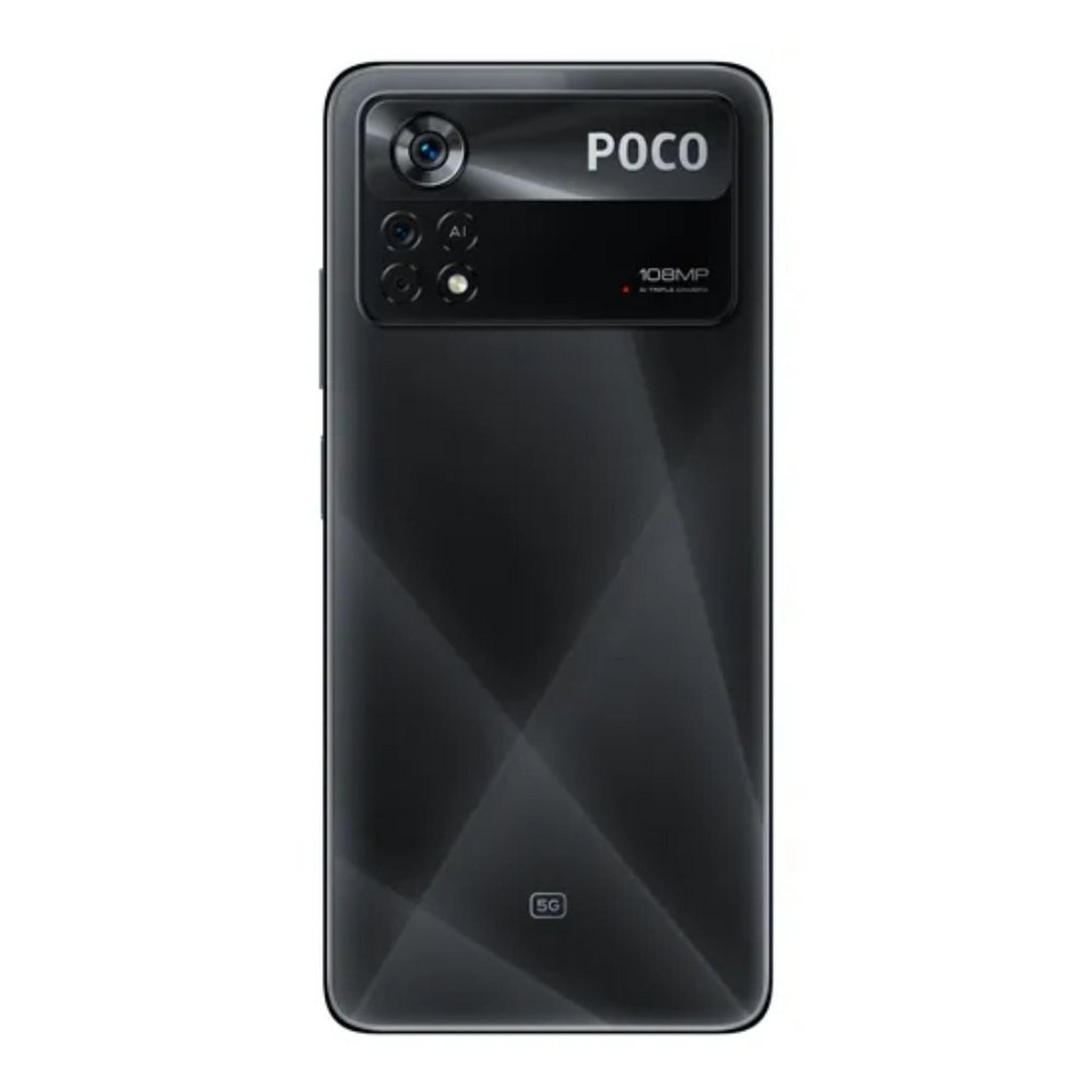هاتف شاومي بوكو اكس 4 برو 5 جي بسعة 256 جيجابايت - أسود