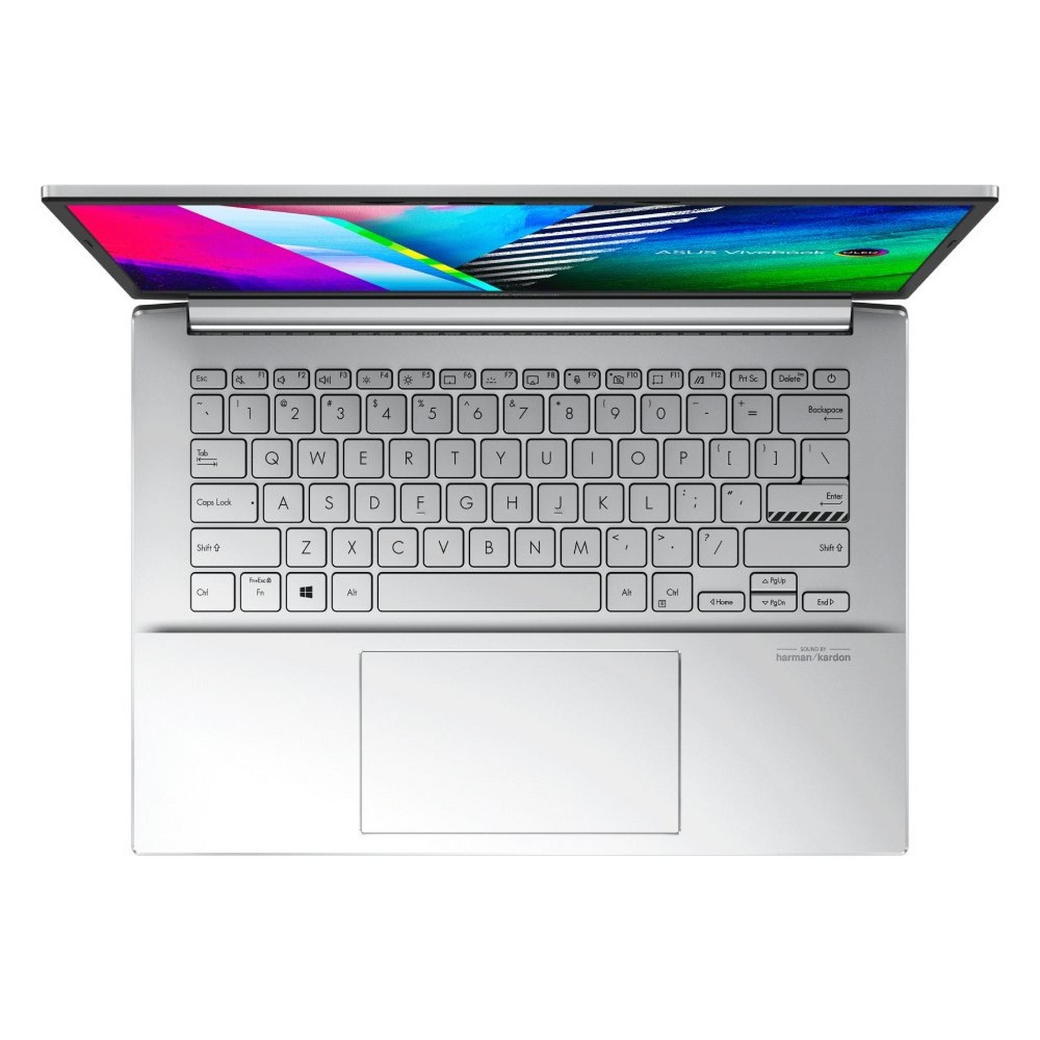 Asus Vivobook Pro 14 OLED Intel Core i7 11th Gen, 16GB RAM, 1TB SSD, 14-inch Laptop - Silver