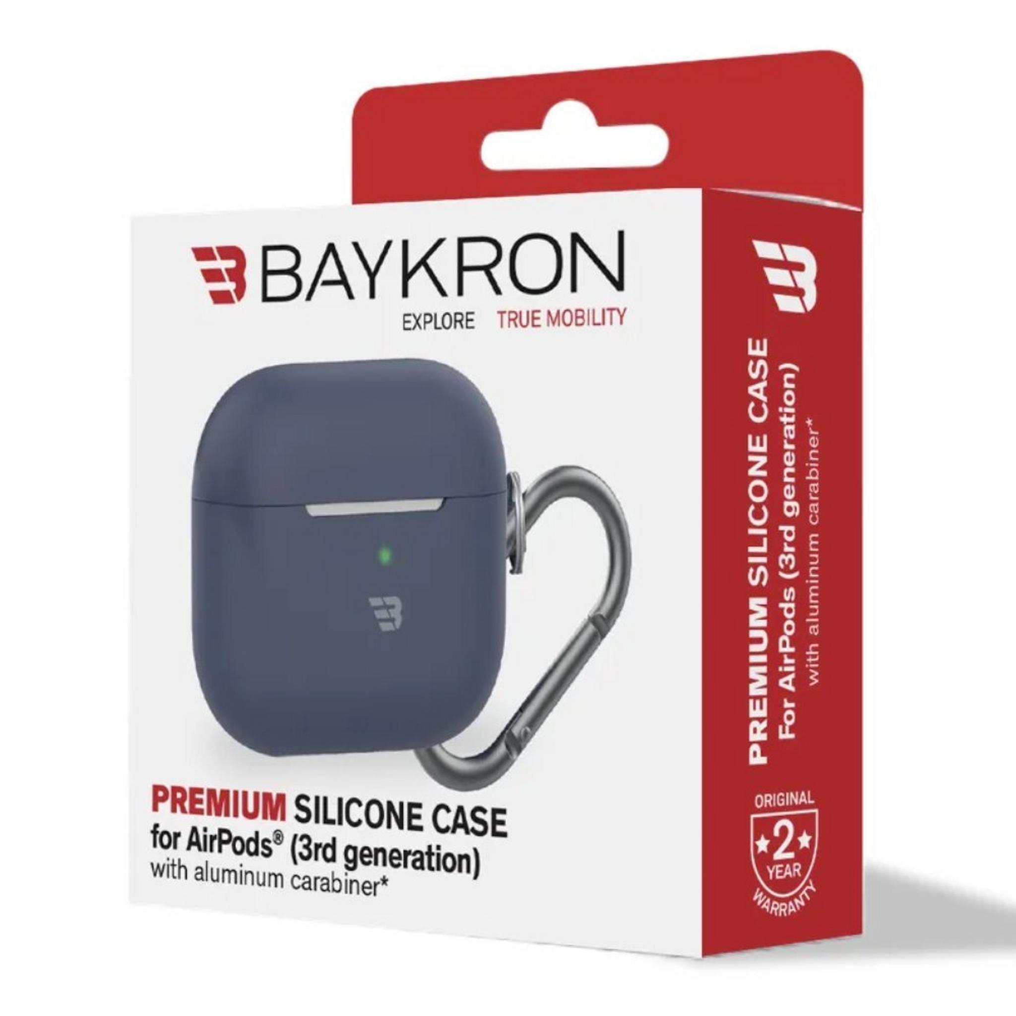 Baykron Airpod 3rd Generation Silicone Case Midnight Blue