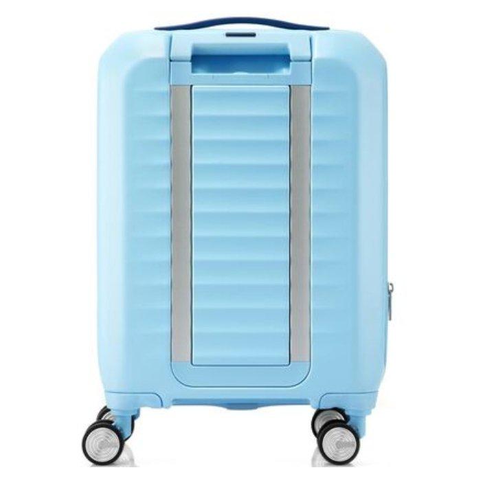 حقيبة سفر أمريكان توريستر فرونتك سبينر 54 سم أزرق