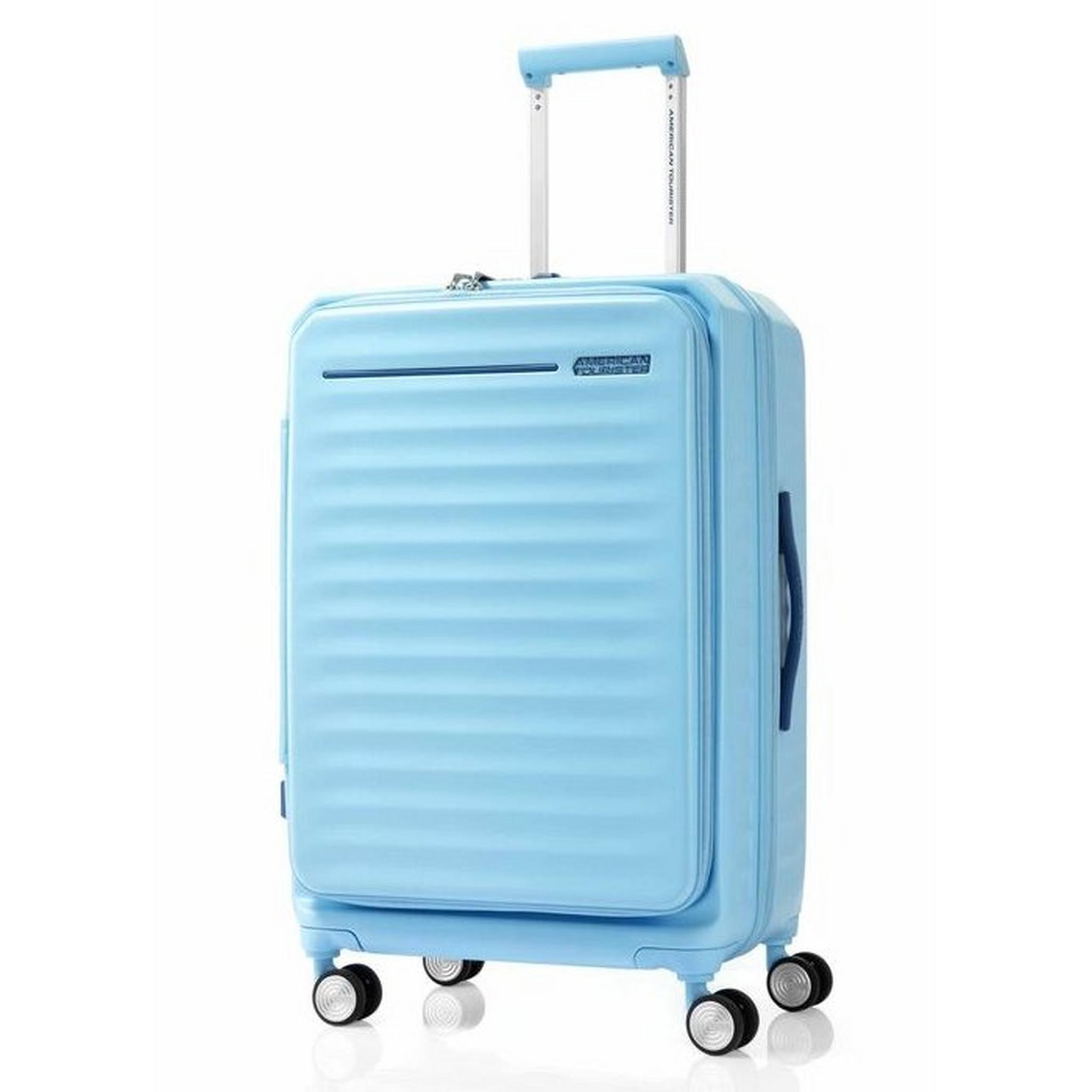 حقيبة سفر أمريكان توريستر فرونتك سبينر 68 سم أزرق