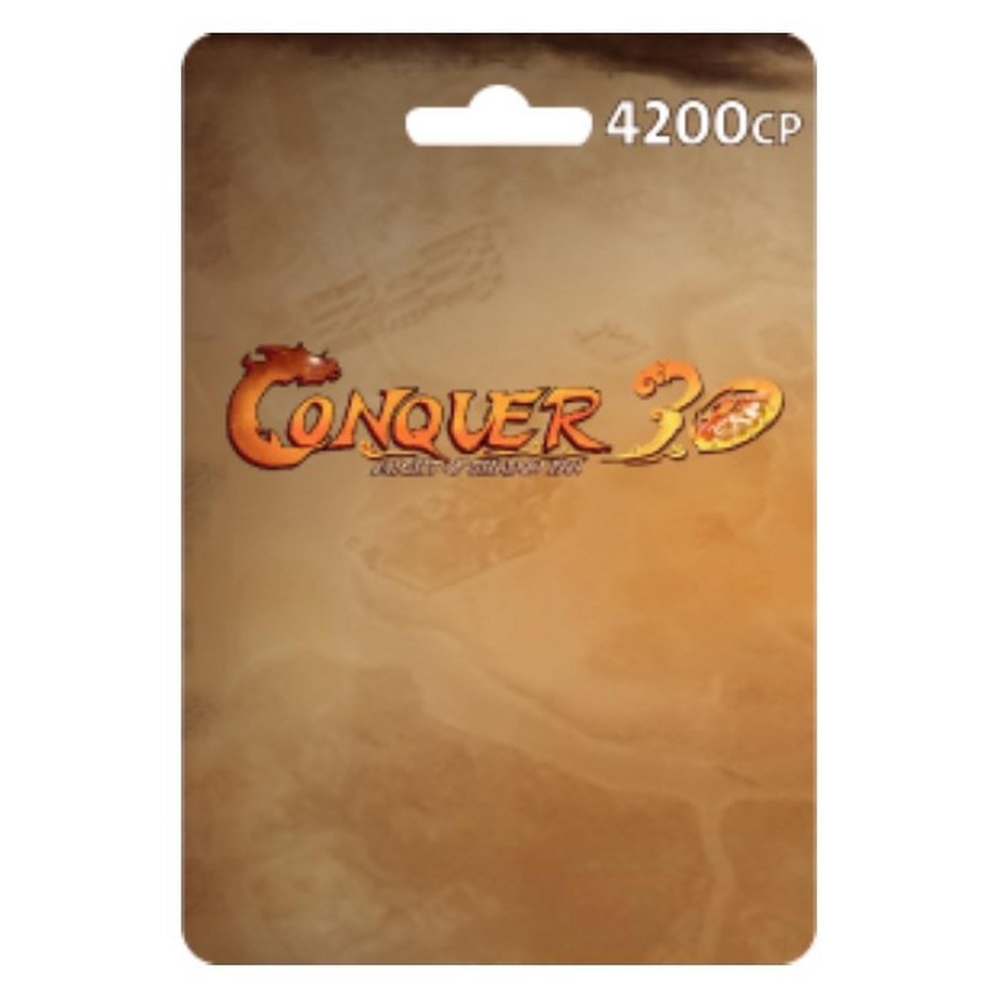 TQ Conquer Online Card - 4200 CP
