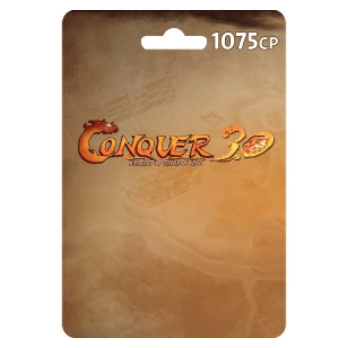 TQ Conquer Online Card - 1075 CP 