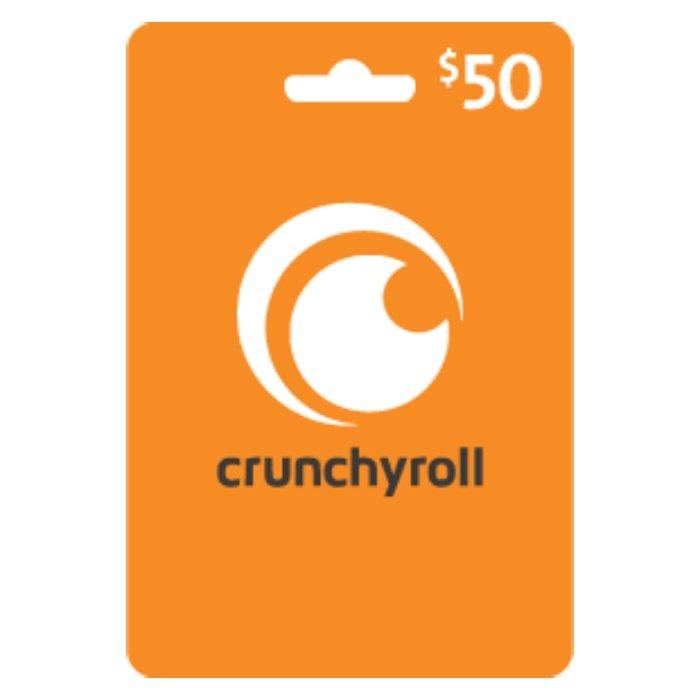 Buy Crunchyroll store gift card - $50 in Saudi Arabia