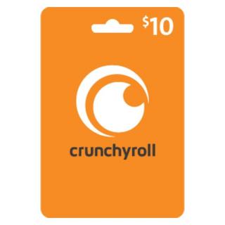 Buy Crunchyroll store gift card - $10 in Saudi Arabia