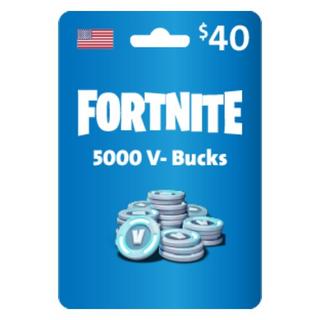 Buy Fortnite $40 card - 5000 v-bucks (us store) in Kuwait