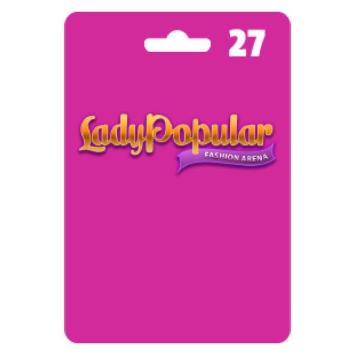 Buy Lady popular card 27 diamonds in Saudi Arabia