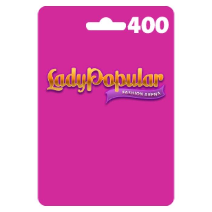 Buy Lady popular card 400 diamonds in Saudi Arabia