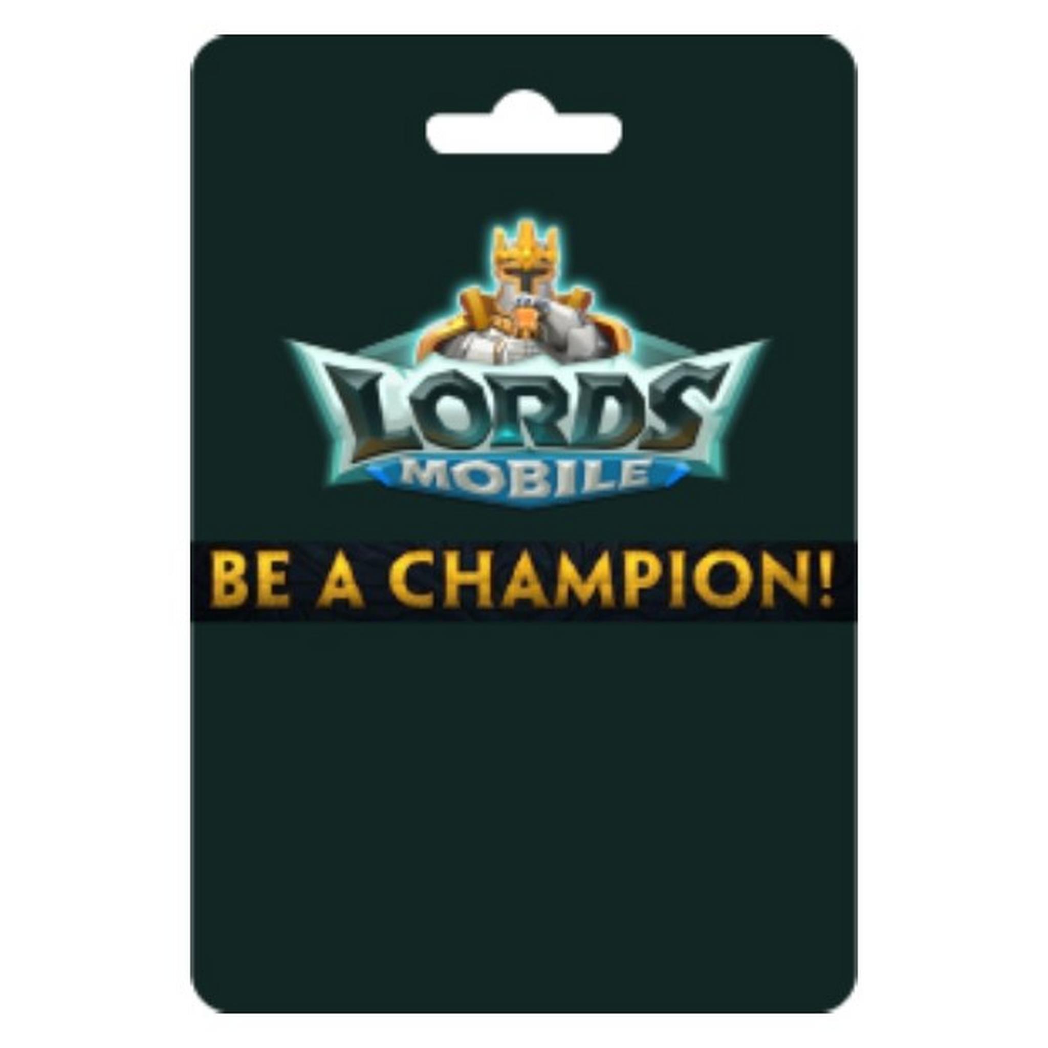 Lords Mobile Card (Be A Champion!)