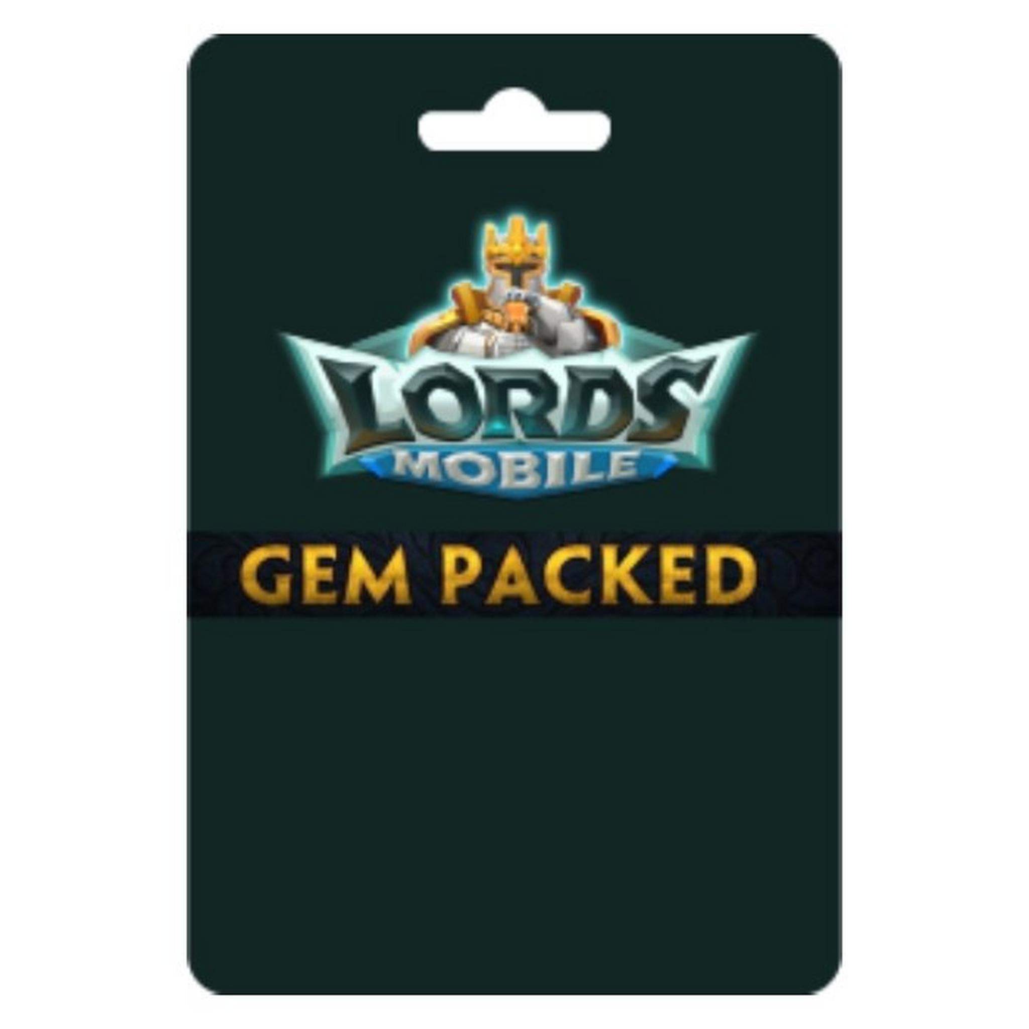 Lords Mobile Card - Gem Packed
