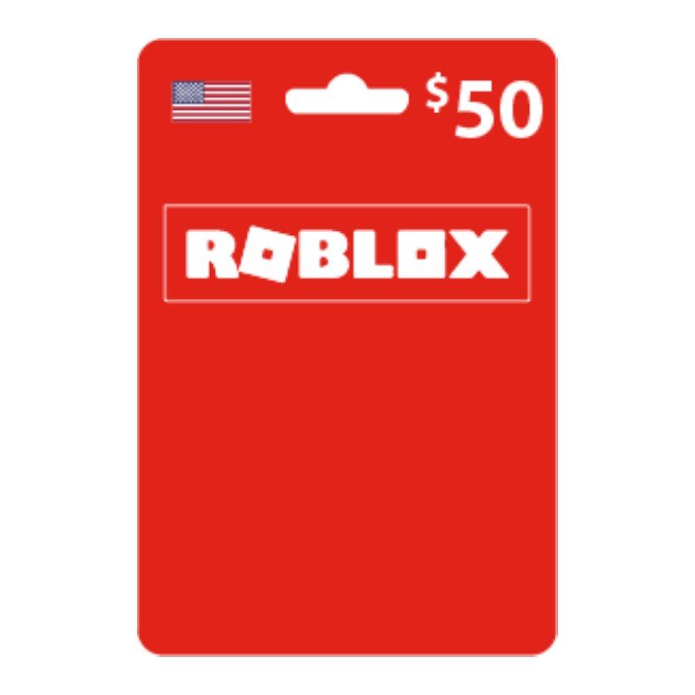 Roblox Black - $50 Physical Gift Card 