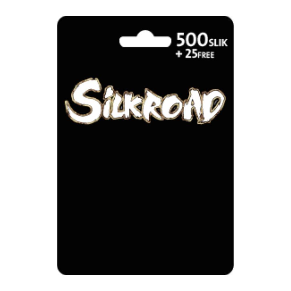 Buy Silkroad game card - 500 silk +25 silk free in Kuwait
