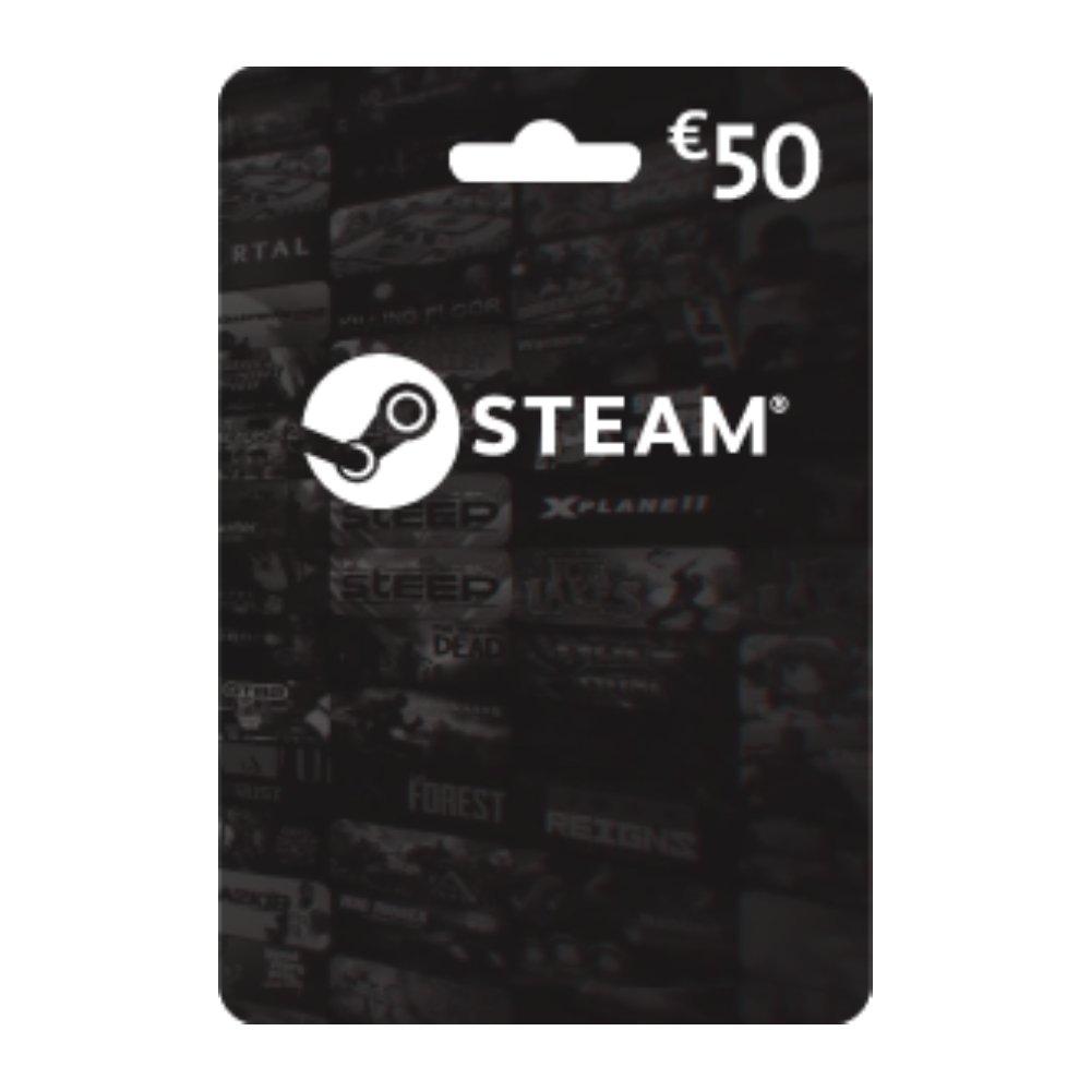 Aswaqena. Steam Wallet Card USD 50 (US Store Works in USA Only)