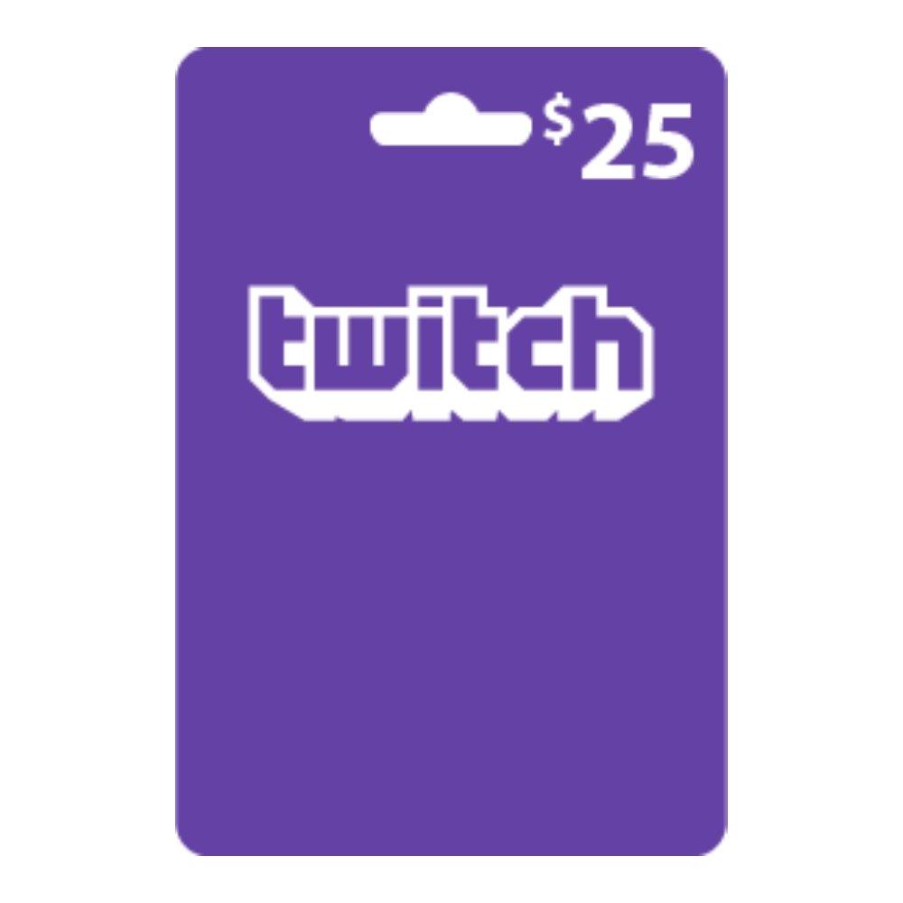 Buy Twitch card $25 in Saudi Arabia