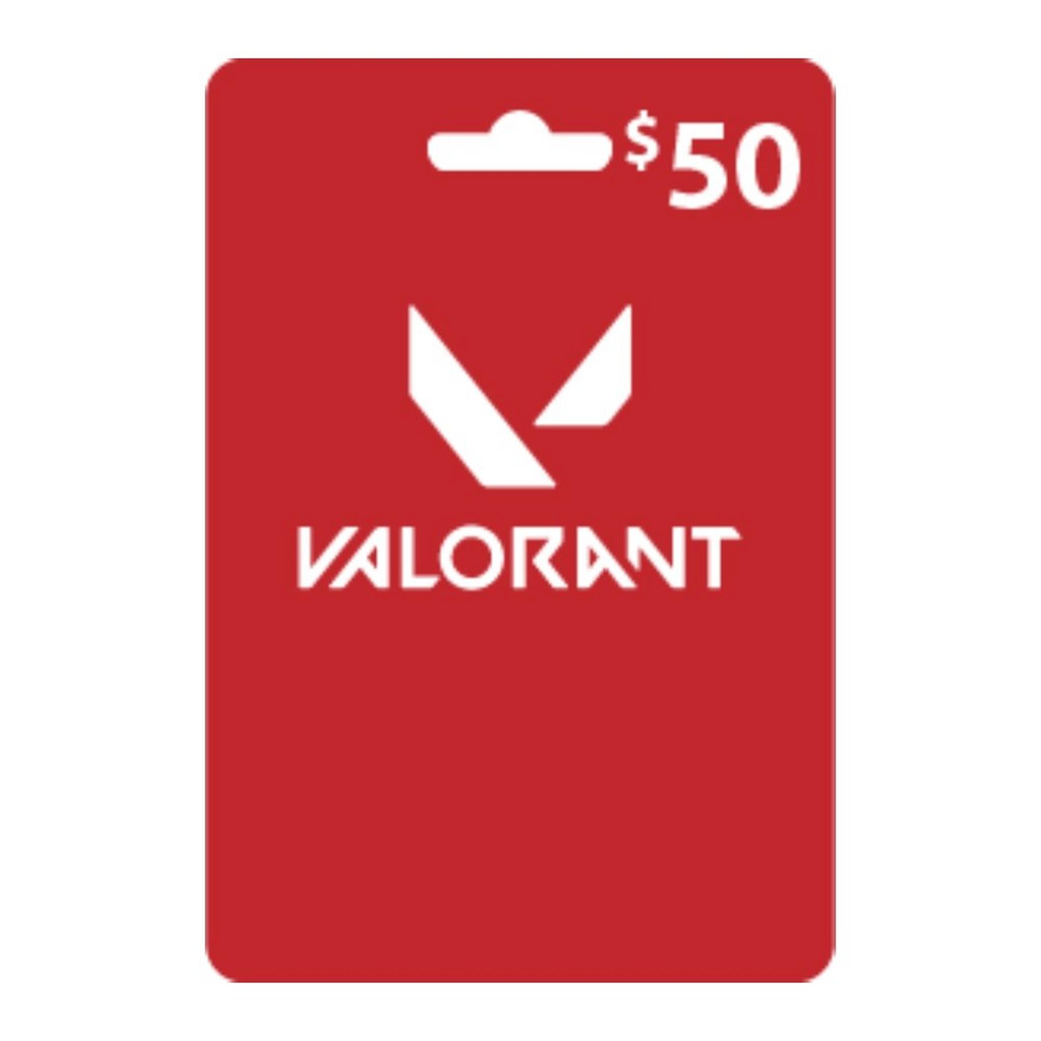 Valorant Gift Card $50 (for US account only)